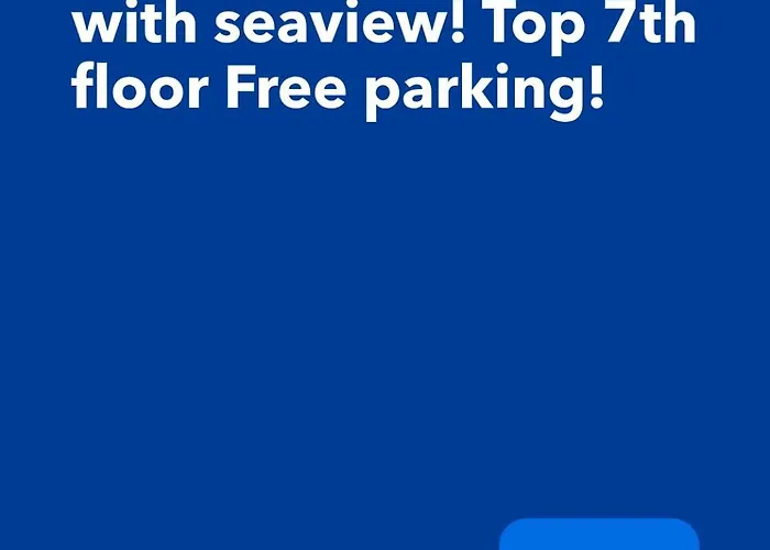 Beautiful With Seaview! 7th Floor Free Parking! Appartement Kemi